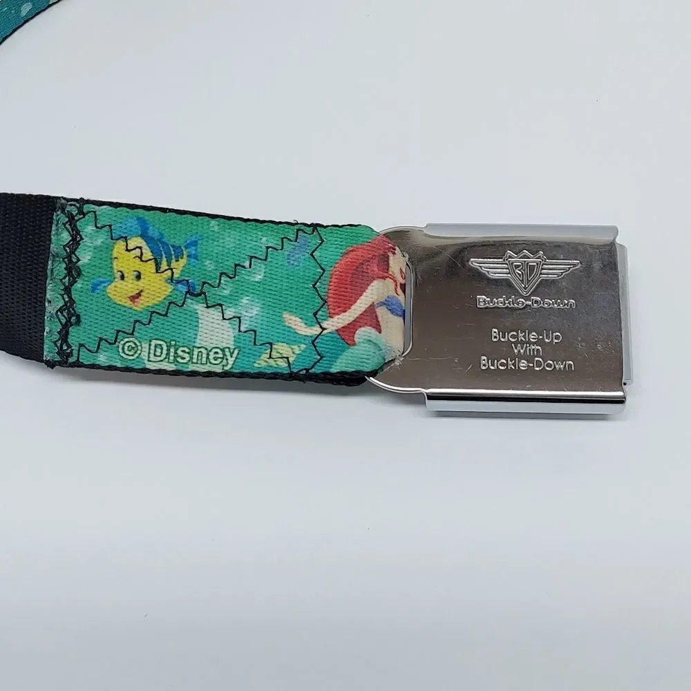 Disney Little Mermaid Ariel Buckle Down Seatbelt Belt
